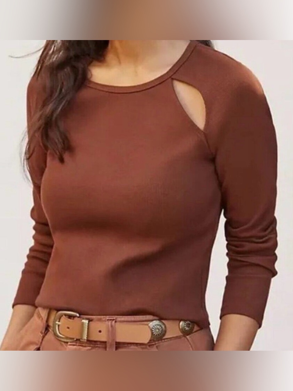 Anthropology ribbed shirt